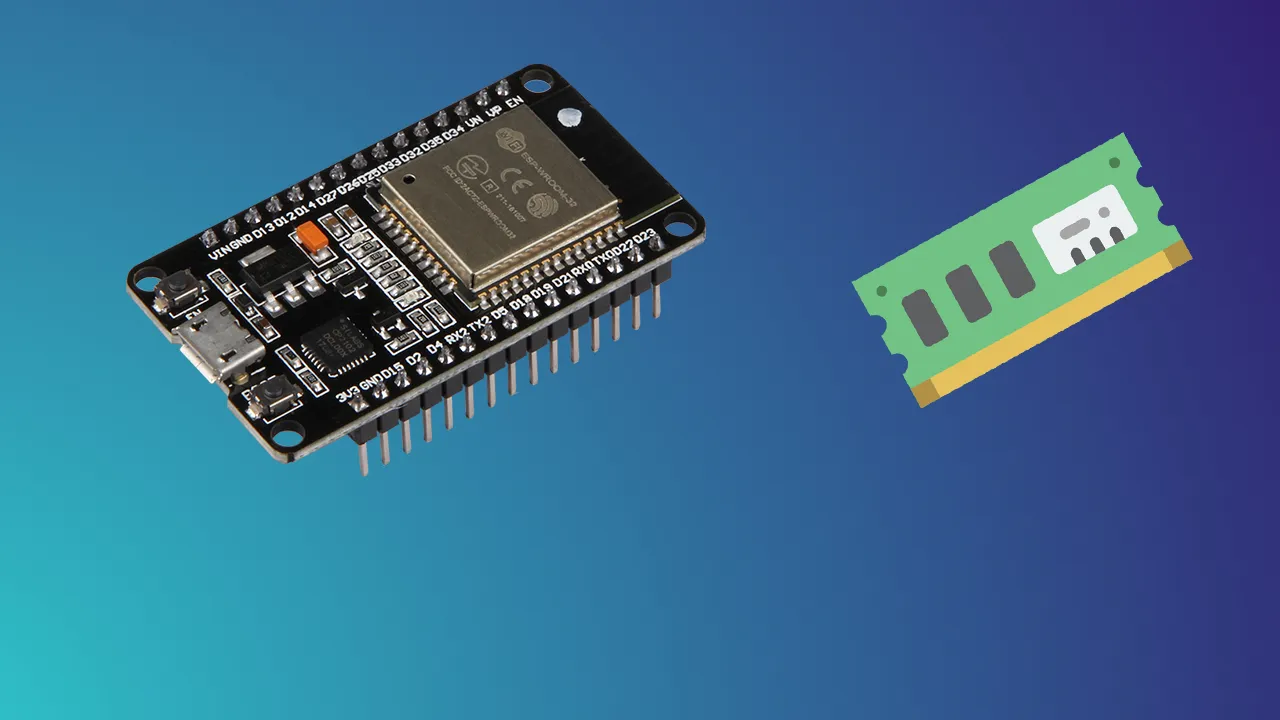 Managing memory on ESP32 with code examples