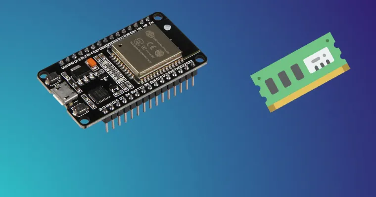 Managing memory on ESP32 with code examples